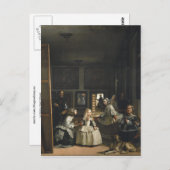 Las Meninas Diego Velázquez Fine Art Briefkaart (Voorkant / Achterkant)
