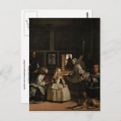 Las Meninas Diego Velázquez Fine Art Briefkaart (Voorkant / Achterkant)