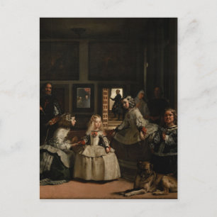 Las Meninas Diego Velázquez Fine Art Briefkaart
