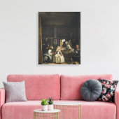 Las Meninas Diego Velázquez Fine Art Canvas Afdruk (Insitu (Woonkamer))