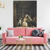 Las Meninas Diego Velázquez Fine Art Canvas Afdruk (Insitu (Woonkamer))