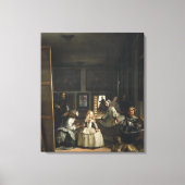 Las Meninas Diego Velázquez Fine Art Canvas Afdruk (Voorkant)
