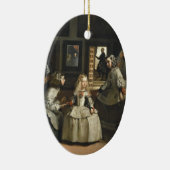Las Meninas Diego Velázquez Fine Art Keramisch Ornament (Rechts)
