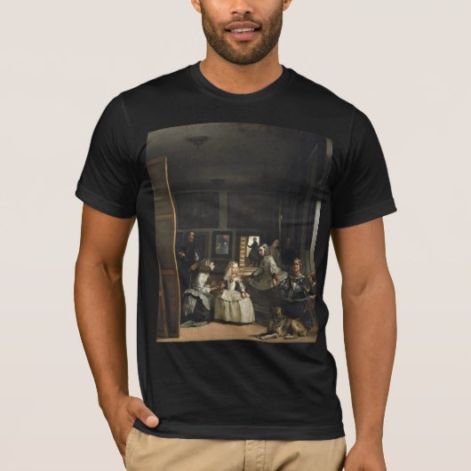 Las Meninas Diego Velázquez Fine Art T-shirt (Voorkant)