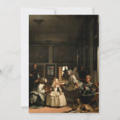 Las Meninas door Diego Velazquez Bedankkaart (Voorkant)