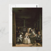 Las Meninas door Diego Velazquez Briefkaart (Voorkant / Achterkant)