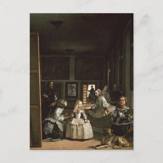 Las Meninas door Diego Velazquez Briefkaart (Voorkant)
