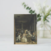 Las Meninas door Diego Velazquez Briefkaart (Staand voorkant)