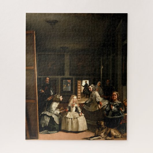 Las Meninas door Diego Velazquez Legpuzzel (Verticaal)