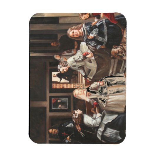 Las Meninas door Diego Velázquez magneet (Verticaal)