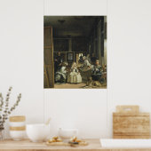 Las Meninas door Diego Velazquez Poster (Keuken)
