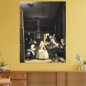 Las Meninas door Velasquez Canvas Afdruk (Insitu (Woonkamer))