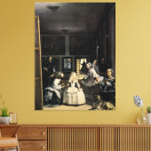 Las Meninas door Velasquez Canvas Afdruk (Insitu (Woonkamer))
