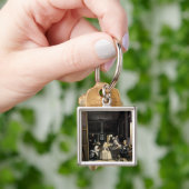 Las Meninas door Velasquez Sleutelhanger (Hand)