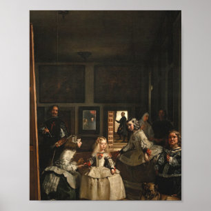 Las Meninas of de familie van Philip IV 1656 Poster