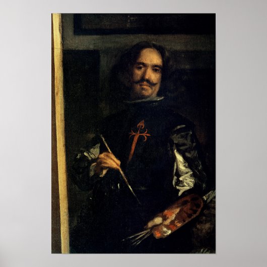 Las Meninas of de familie van Philip IV Poster (Voorkant)