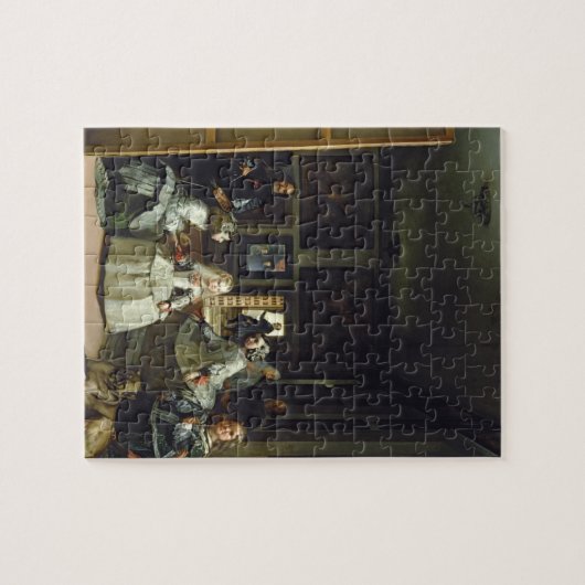 Las Meninas of The Family of Philip IV, c.1656 Legpuzzel (Horizontaal)