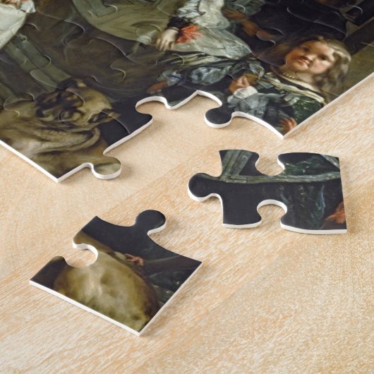Las Meninas of The Family of Philip IV, c.1656 Legpuzzel (Zijkant)