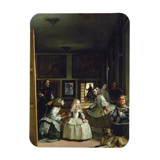 Las Meninas of The Family of Philip IV, c.1656 Magneet (Verticaal)