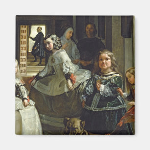 Las Meninas of The Family of Philip IV, c.1656 Magneet