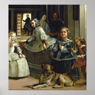 Las Meninas of The Family of Philip IV, c.1656 Poster