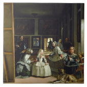 Las Meninas of The Family of Philip IV, c.1656 Tegeltje (Voorkant)