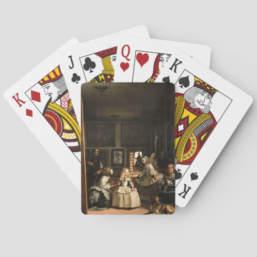 Las Meninas Pokerkaarten (Achterkant)