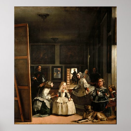 Las Meninas Poster (Voorkant)