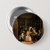 Las Meninas Ronde Button 7,6 Cm (Voorkant /achterkant)