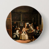 Las Meninas Ronde Button 7,6 Cm (Voorkant)