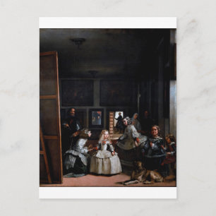 Las Meninas, The Maids of Honor, Diego Velazquez Briefkaart