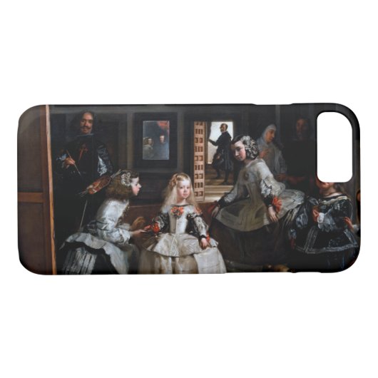 Las Meninas, The Maids of Honor, Diego Velazquez Case-Mate iPhone Case (Achterkant (Horizontaal))
