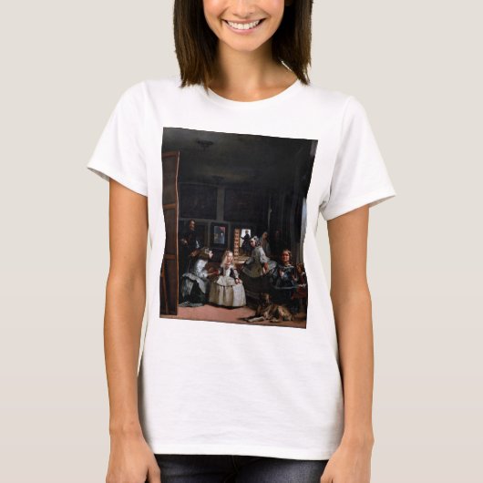 Las Meninas, The Maids of Honor, Diego Velazquez T-shirt (Voorkant)