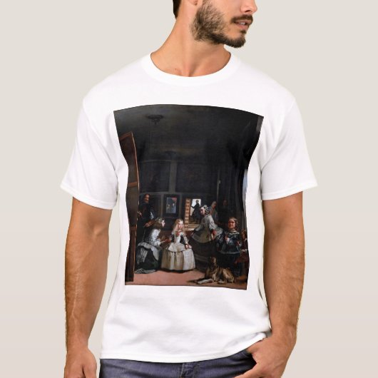 Las Meninas, The Maids of Honor, Diego Velazquez T-shirt (Voorkant)