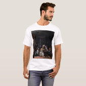Las Meninas, The Maids of Honor, Diego Velazquez T-shirt (Voorkant volledig)