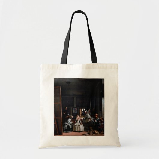 Las Meninas, The Maids of Honor, Diego Velazquez Tote Bag (Voorkant)