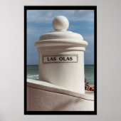 Las Olas Poster (Voorkant)