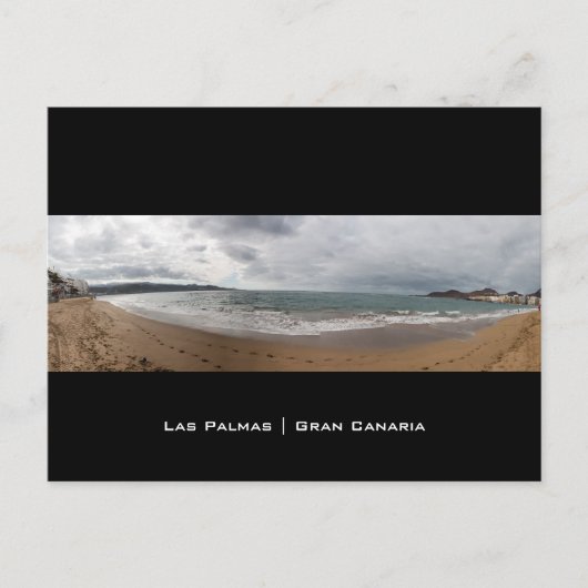 Las Palmas Beach Briefkaart (Voorkant)