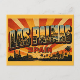 Las Palmas de Gran Canaria Spanje Kathedraal Briefkaart