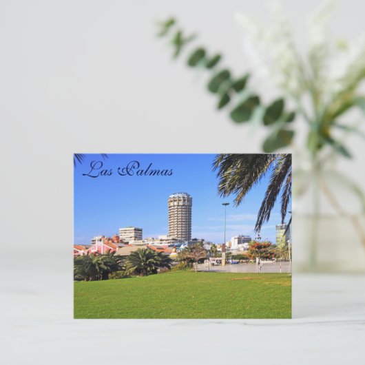 Las Palmas, Gran Canary Island, Spanje Briefkaart (Staand voorkant)