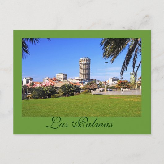 Las Palmas, Gran Canary Island, Spanje Briefkaart (Voorkant)
