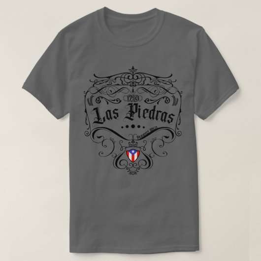 Las Piedras ontwerp 1 T-shirt (Design voorkant)