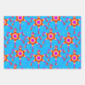 Las Posadas Piñata Star Festive Mexican Christmas Inpakpapier Vel (Voorkant)