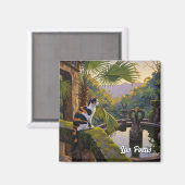 Las Pozas Mexico Reizen Magneet (Voorkant / Achterkant)