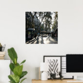 Las Ramblas, Barcelona Poster (Thuiskantoor)