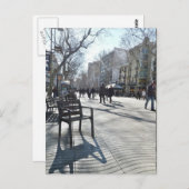 Las Ramblas de Barcelona Briefkaart (Voorkant / Achterkant)