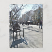 Las Ramblas de Barcelona Briefkaart (Voorkant)