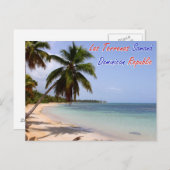 Las Terrenas Beach Samana Dominican Republic Briefkaart (Voorkant / Achterkant)