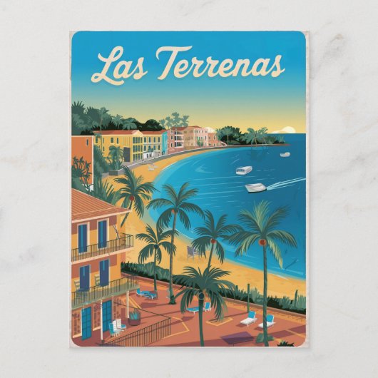 Las Terrenas Briefkaart (Voorkant)