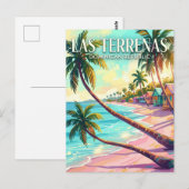 Las Terrenas Dominicaanse Republiek Briefkaart (Voorkant / Achterkant)